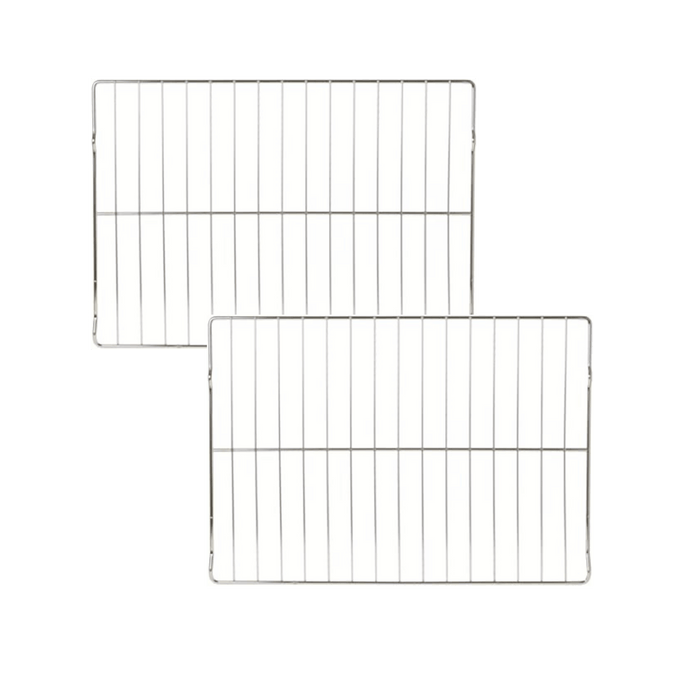 Two replacement shelves inside the Tool Klean Oven Pro UV-C sanitizer